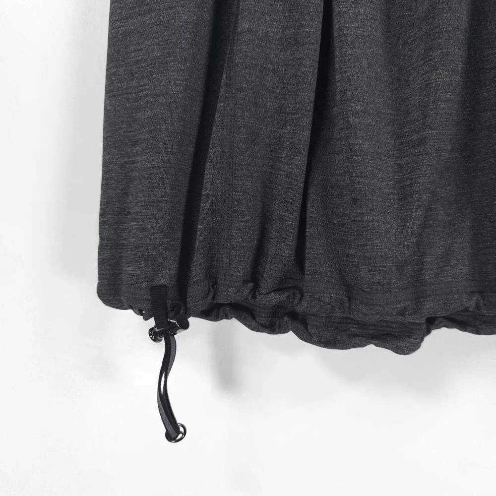 LULULEMON Run Your Heart Out Tank Heathered Black / Black No Size‎ Tag 8